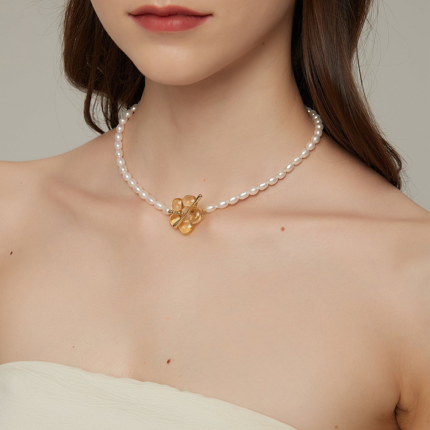 friendship pearl necklace