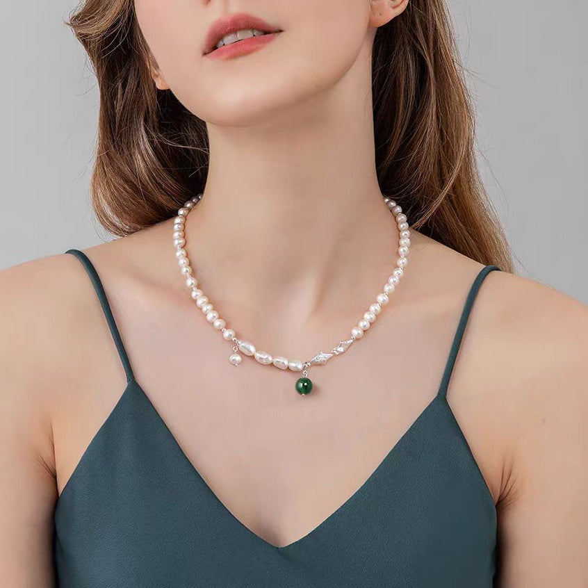 Irregular Design Baroque Pearl Necklace