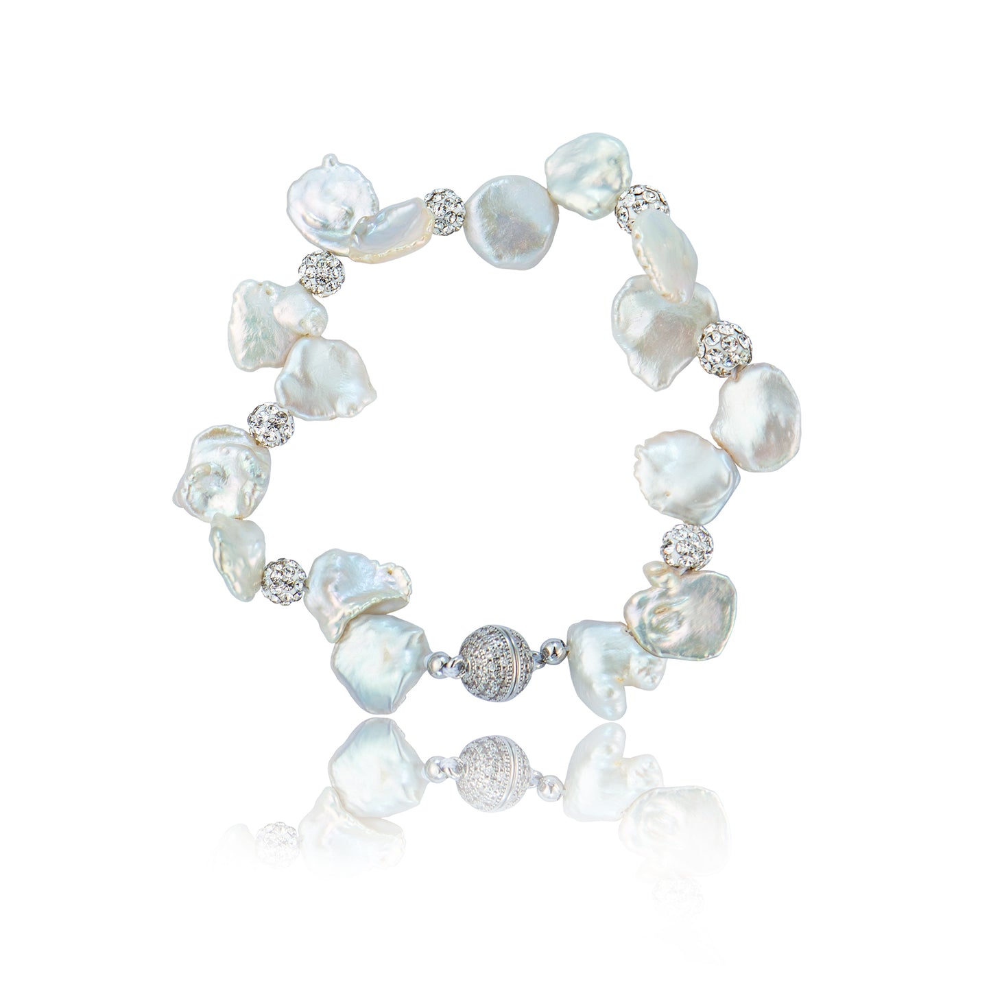 petal pearl bracelet