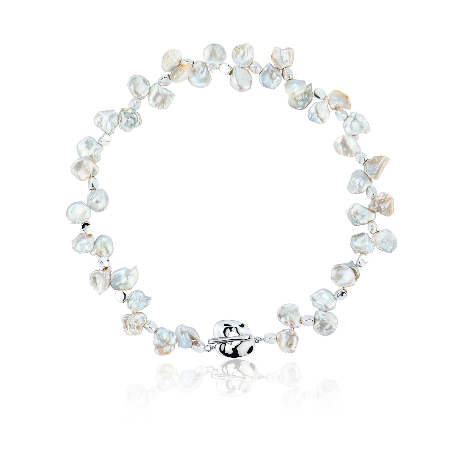 T-Bar freshwater Pearl necklace