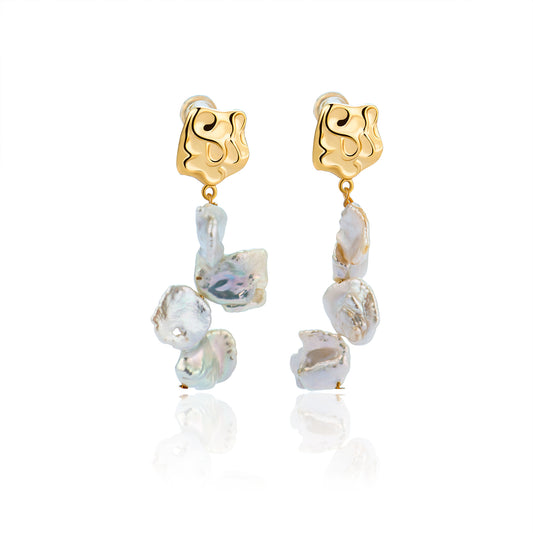 freshwater pearl earrings